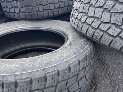 (4)Used Big Foot A/T II tires 265/65R17