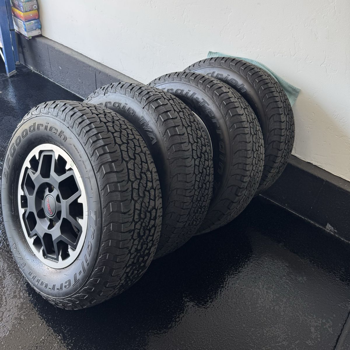 Toyota TRD Wheels & BFGoodrich Trail-Terrain T/A Tires Set of 4