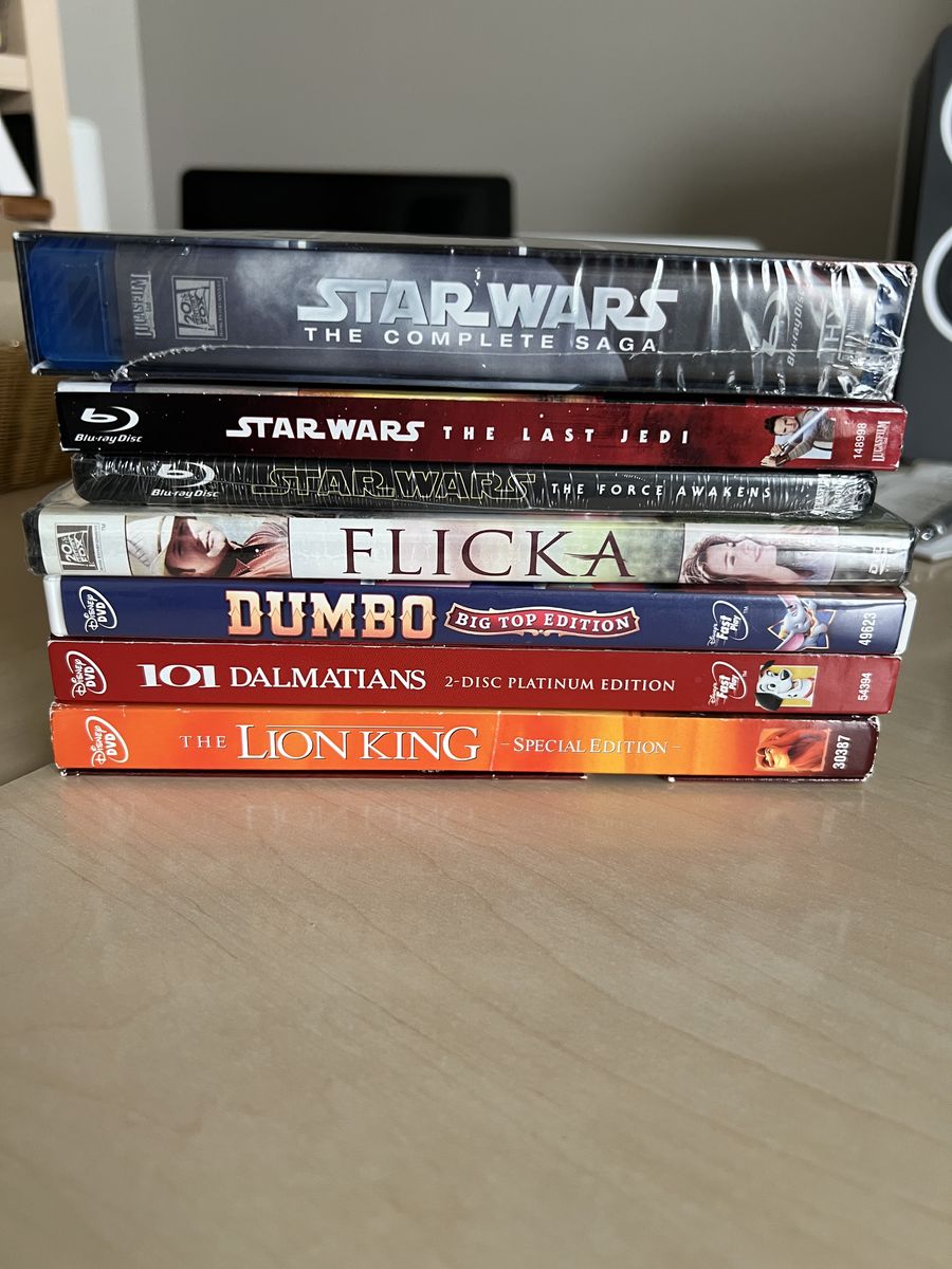 DVD Video Tapes