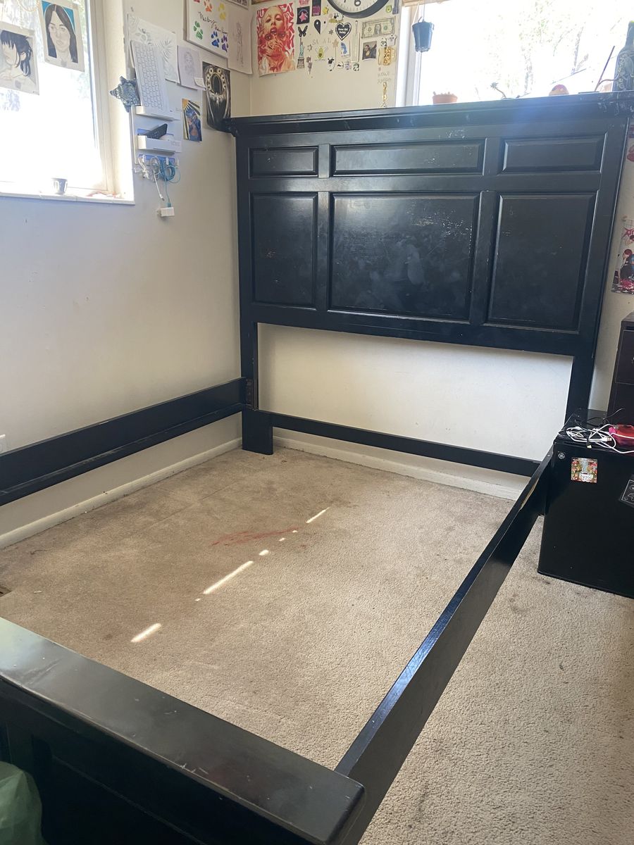 Free queen bed frame