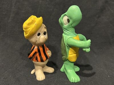 POGO & Churchy 1969 Walt Kelly Cartoon Characters