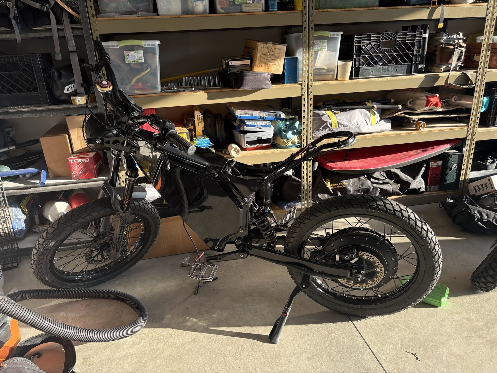 Stealth bomber e-bike