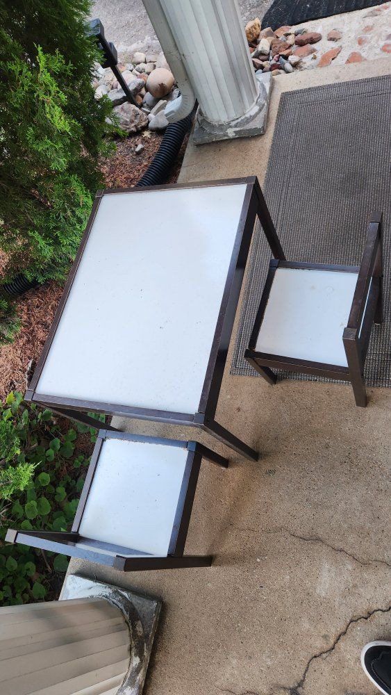 Small Patio/Garden Table & Chair Set