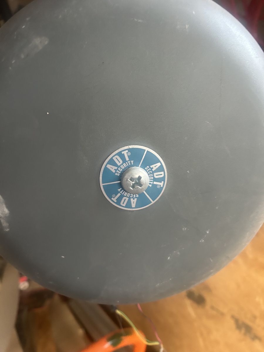 ADT alarm security alarm bell