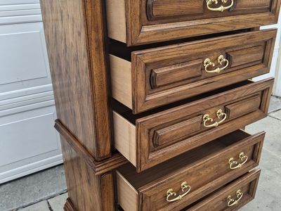 extra extra tall all wood dresser/jun