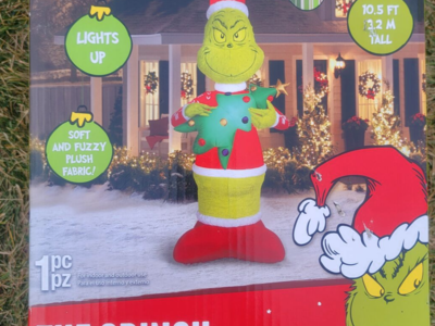 Christmas Grinch Inflatable 10.5 feet