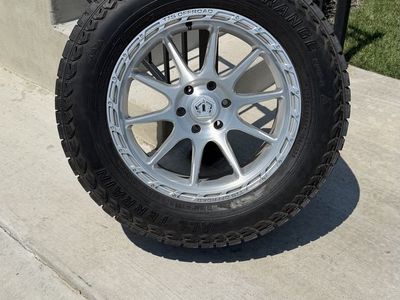 Ford F150 Rims and Tires 295/60R20 Open Range All Terrain