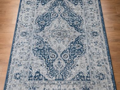 Large Blue Area Rug