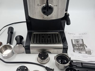 Capresso EC100 Pump Espresso & Cappuccino Machine with Accessories