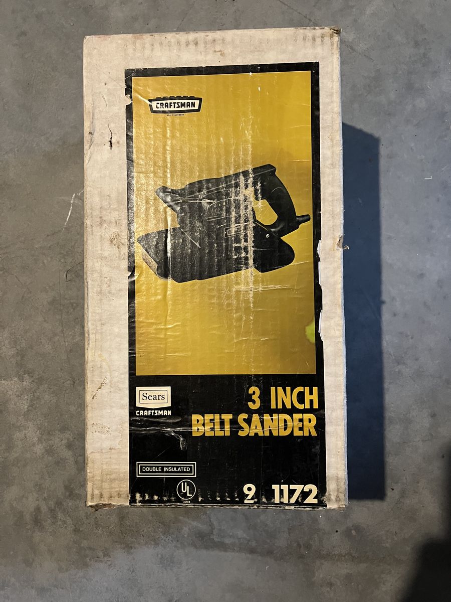 Craftsman belt sander