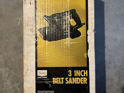 Craftsman belt sander
