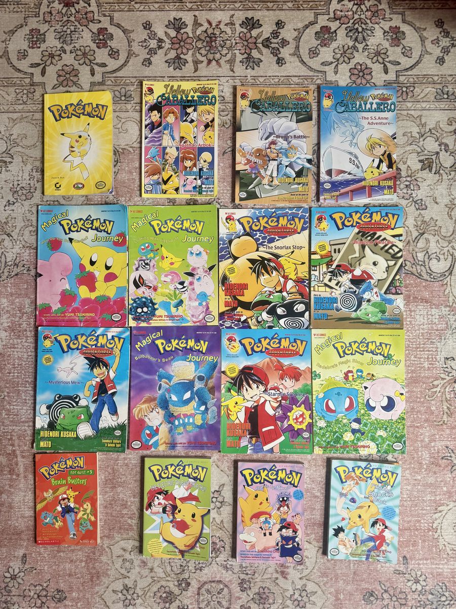 Vintage Pokemon Manga / Comic Book Lot - $120 FIRM