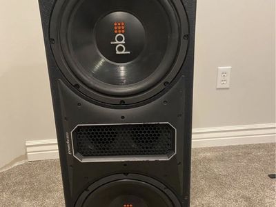 Power Bass 12in Subs and Amp