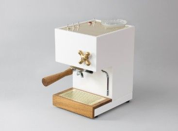 Espresso from superb aesthetic machine