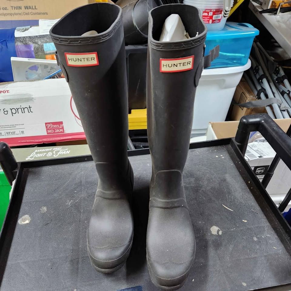 Hunter Original Tall rain boots Size 10