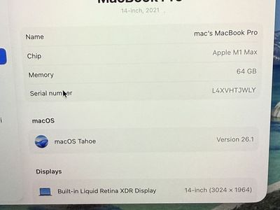 INSANE DEAL ON UNBELIEVABLE 14in MACBOOK PRO M1 MAX PROCESSOR 64GB RAM 2TB SSD FLAWLESS CONDITION IN BOX
