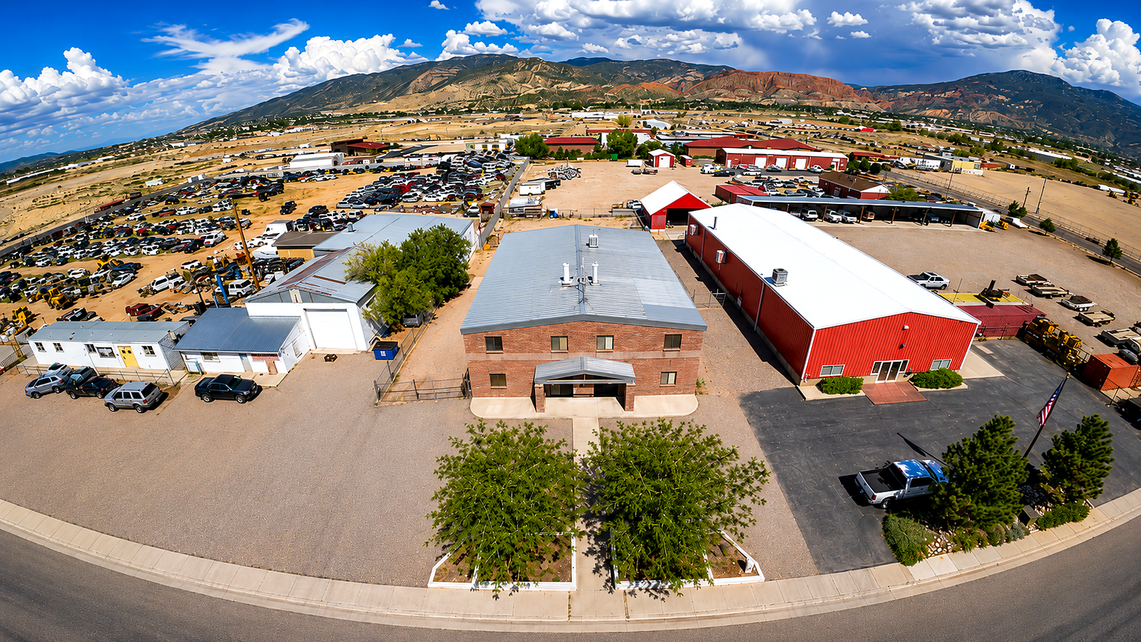 3,080 SF Warehouse and Office with Yard