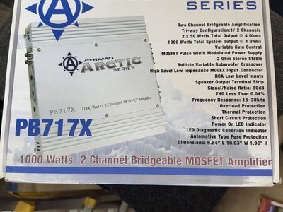 Pyramid Artic 1000 watt amp