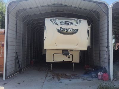 Jayco fifth wheel camp trailer
