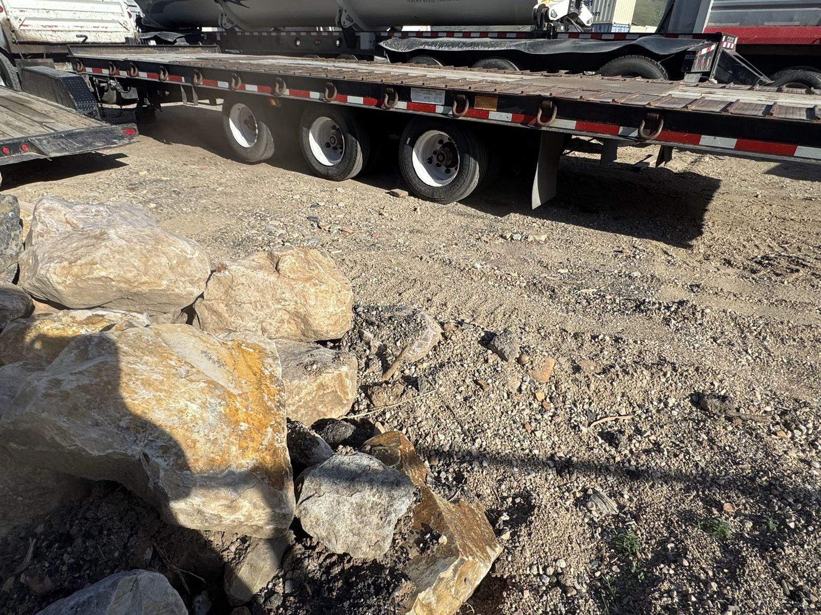 Tilt deck transport trailer