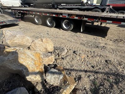 Tilt deck transport trailer