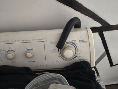 Estate Series Washer, White, Top Load, 11 Cycles, 6 Speed Motor