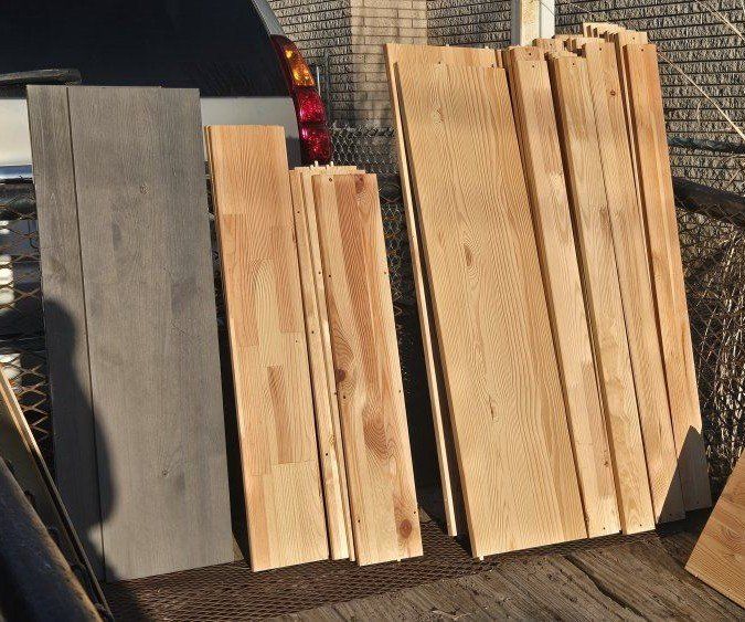 Craft wood, bed slats, firewood.....