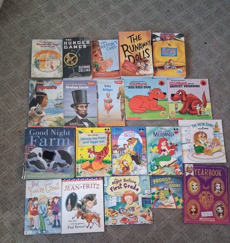 Mixed Lot of 20 Children's & Young Adult Books - The Hunger Games, Disney, Classics & More