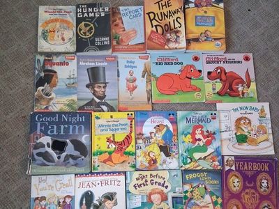 Mixed Lot of 20 Children's & Young Adult Books - The Hunger Games, Disney, Classics & More