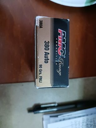 380 acp ammo PMC brand