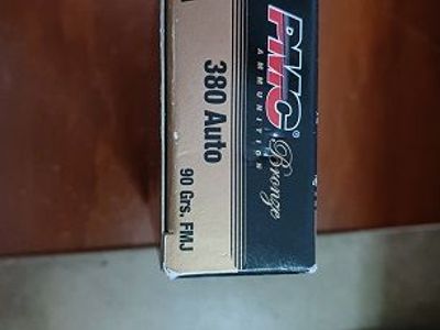 380 acp ammo PMC brand