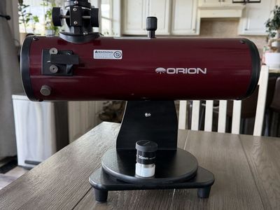 Orion Skyscanner 100- Tabletop Telescope with Barlow Lens and Eyepieces