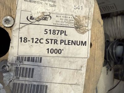 18-12C STR PLENUM WIRE