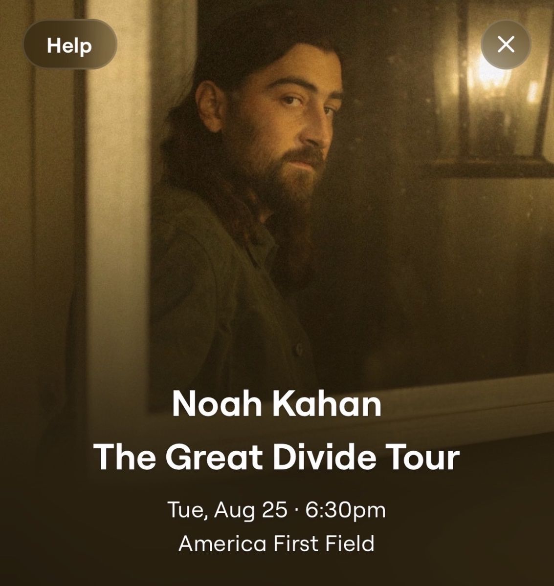 Noah Kahan Tickets (3)