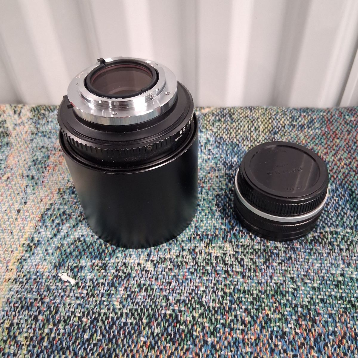 tokina rear mirror lens with Olympus rear lens cap