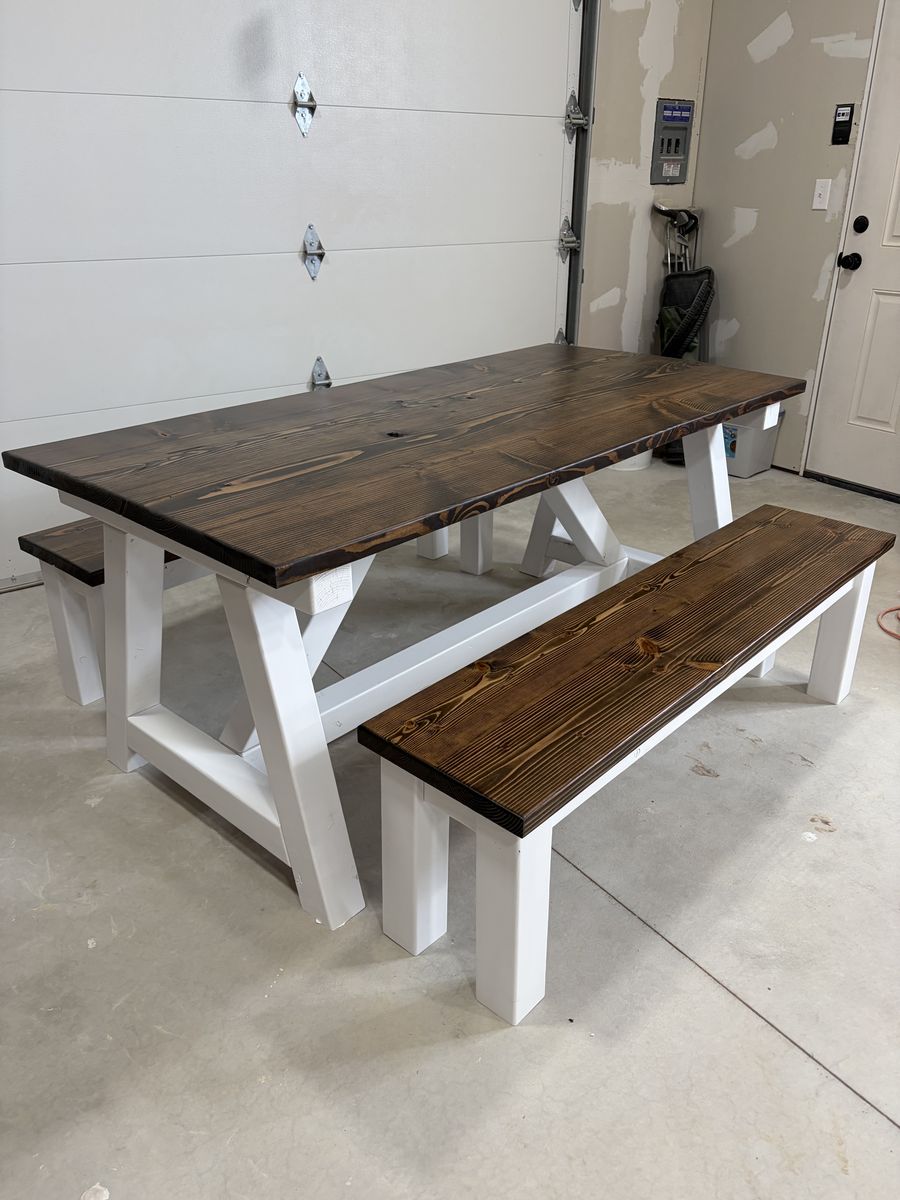 Custom Farmhouse Kitchen Table