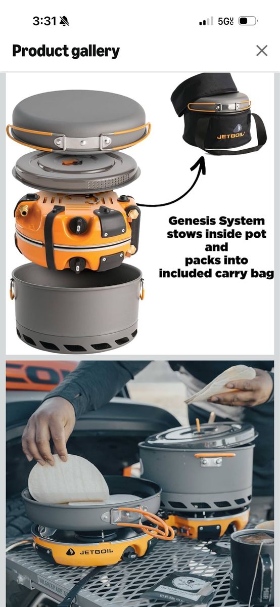 Jetboil - Genesis basecamp cooking system
