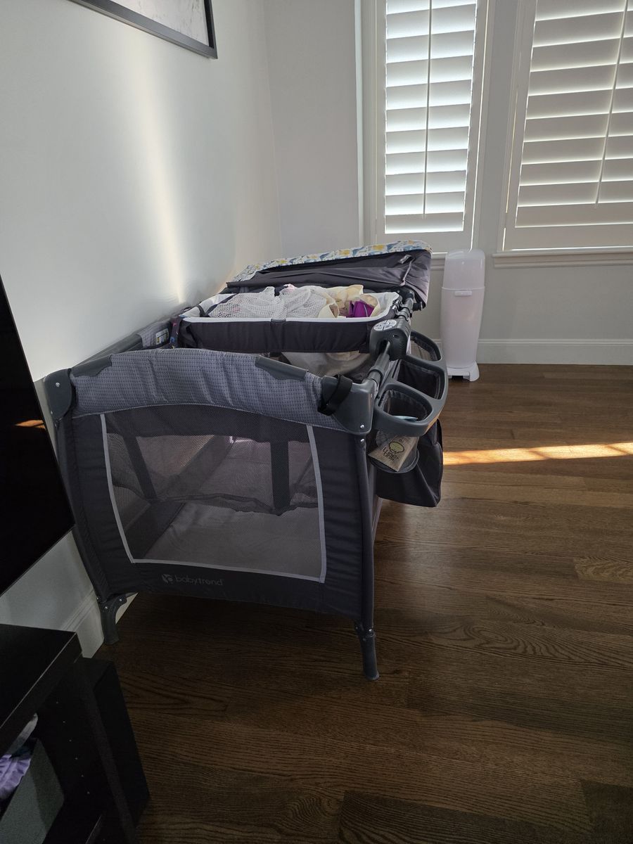 Pack and play for twins.