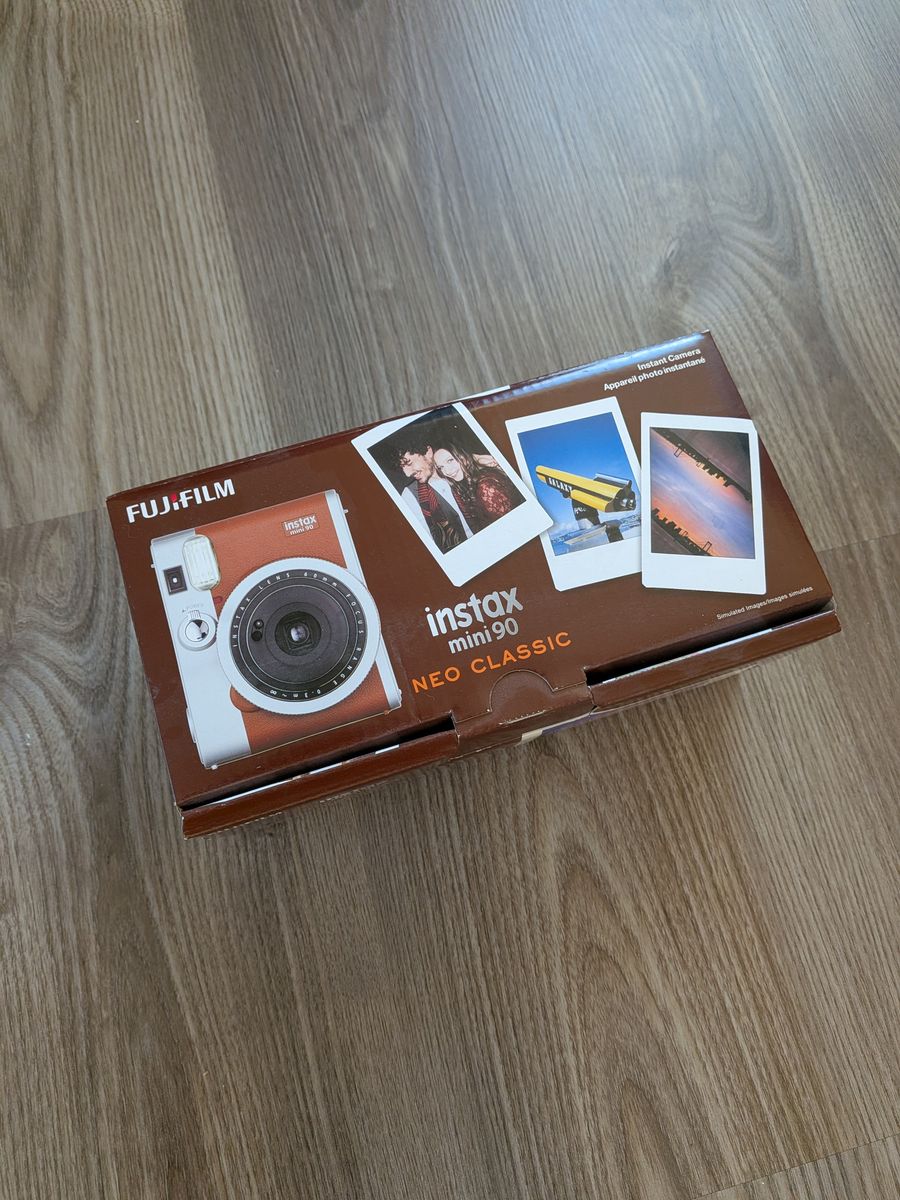Fujifilm Instax Mini 90 Neo Classic Brown - Brand New SEALED - Discontinued