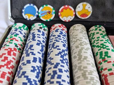 Simpson's Poker Chips Set 2005 Limited holiday edi