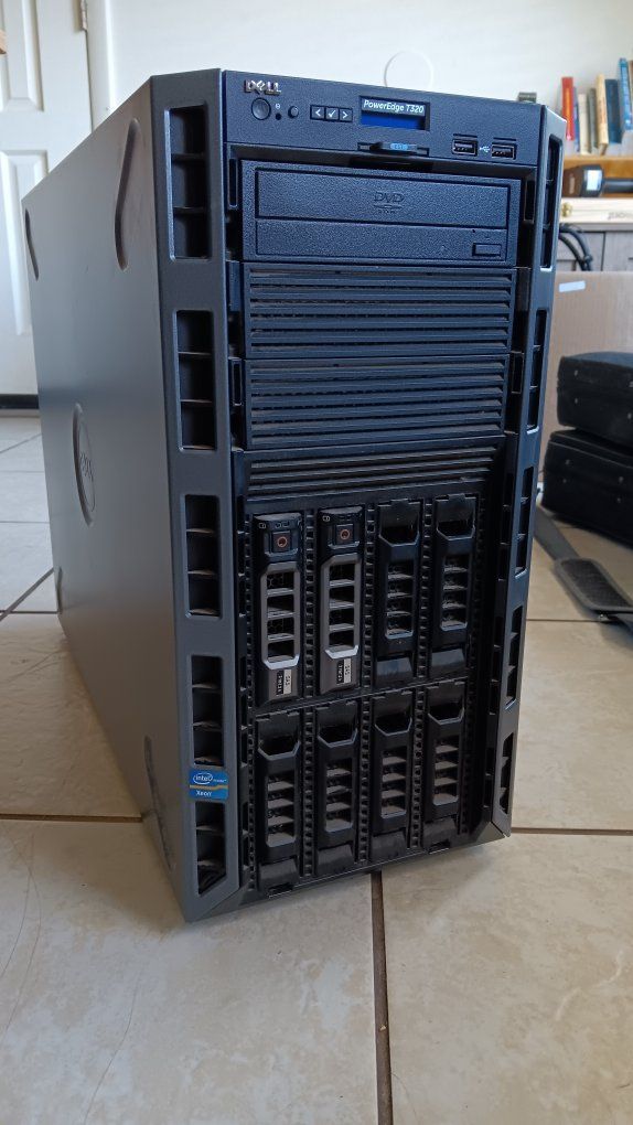 Dell PowerEdge T320 Tower Server - Intel Xeon, DVD, 8-Bay Storage Capacity