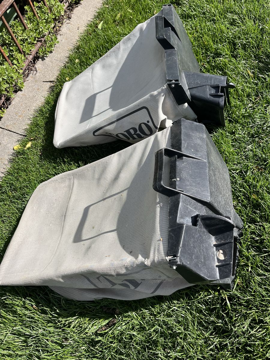 Toro lawnmower bags only $45.00 each