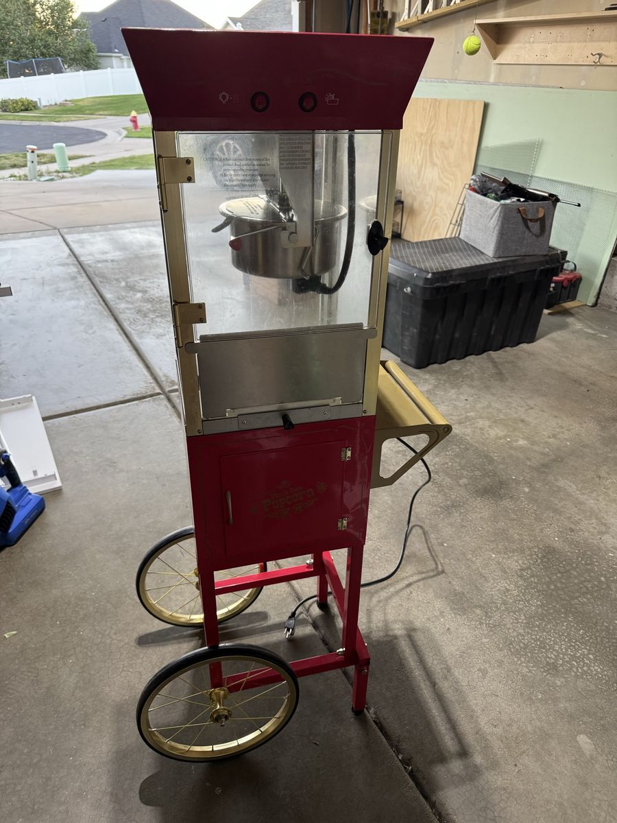Retro Popcorn Machine