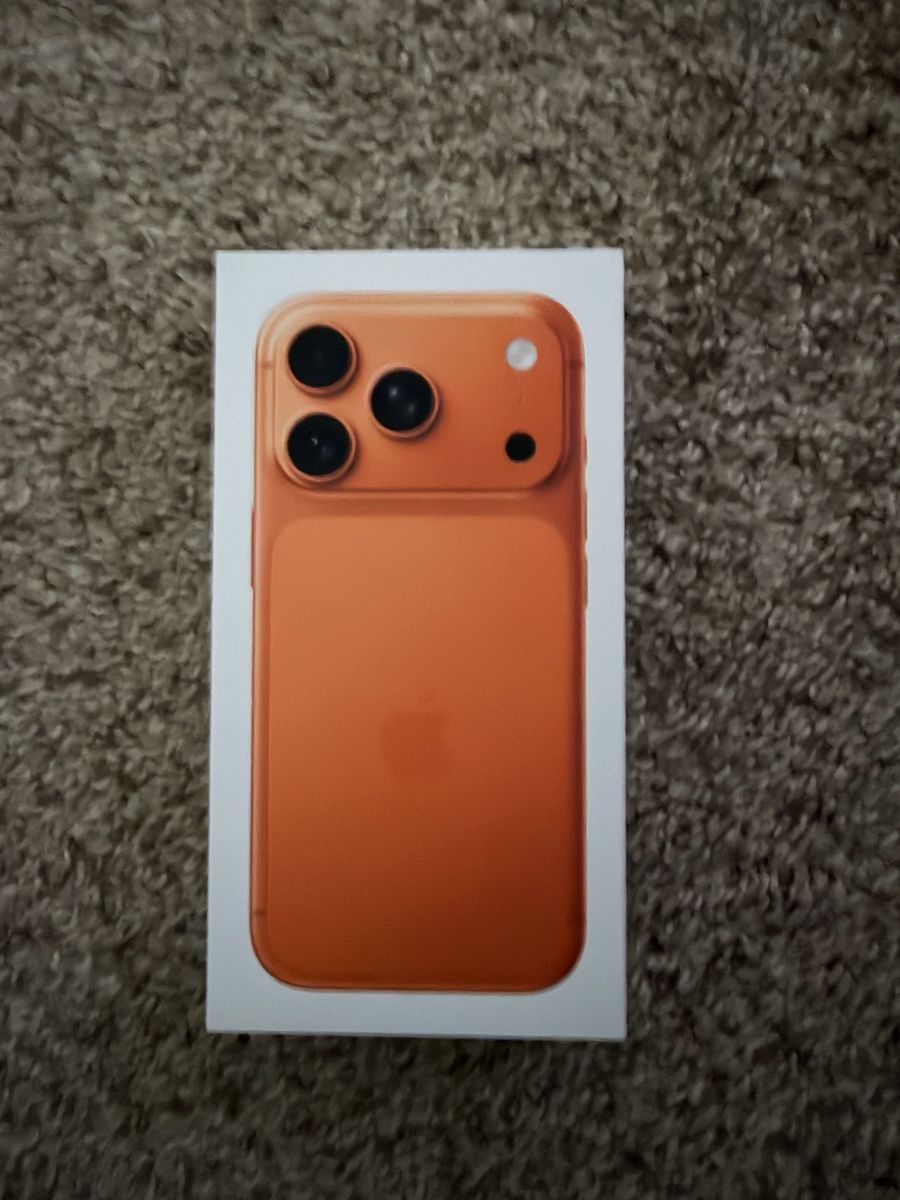Brand New iPhone 17 Pro 256GB Cosmic Orange