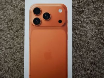 Brand New iPhone 17 Pro 256GB Cosmic Orange