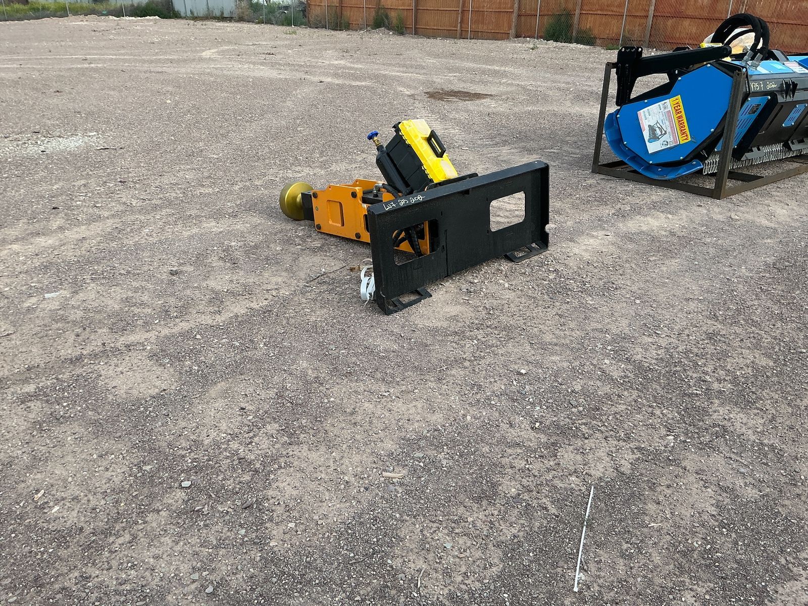 2026 GIYI GY-D680 Skid Steer Post Driver (Unused) Stock #10011