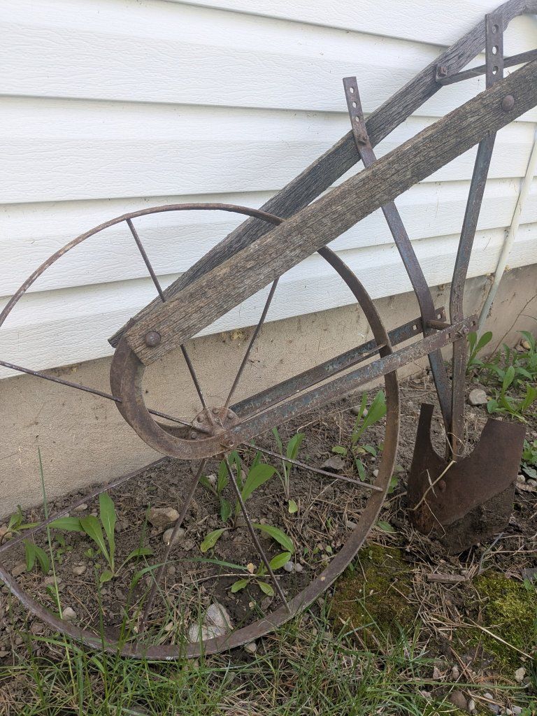 antique plow