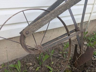 antique plow
