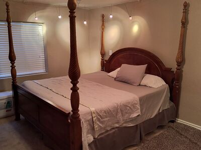 Vintage Cherry Wood King Bedroom Set