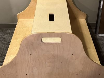 Little Library Double Bench with Storage